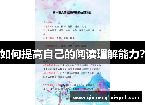如何提高自己的阅读理解能力? 如何提高自己的阅读理解能力?